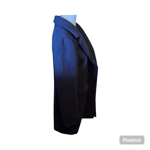 1NWOT Size Medium Allegra K Winter Black Coat - Picture 6 of 10